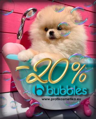 BUBBLES - mimořádná sleva 20%! www.profikosmetika.eu/bubbles Po delší době vám přinášíme velkou akci – 20% sleva na celou...
